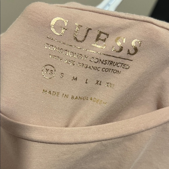 Guess Blush Tee with Logo - Picture 2 of 2